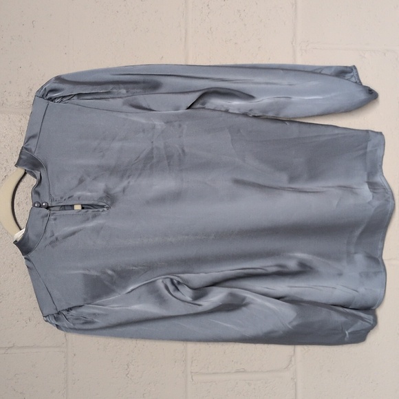 GRACE KARIN Women's Casual Long Sleeve Bowknot Silky Blouse, Size Small, NWT - Picture 6 of 6